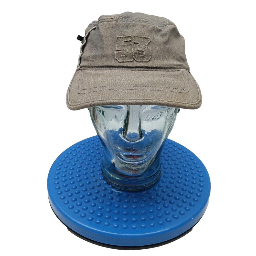NWT Koala Kids #53 Boys Zipper‎ Cap Hat / Army Green - Sz 2T / 18-24 Months